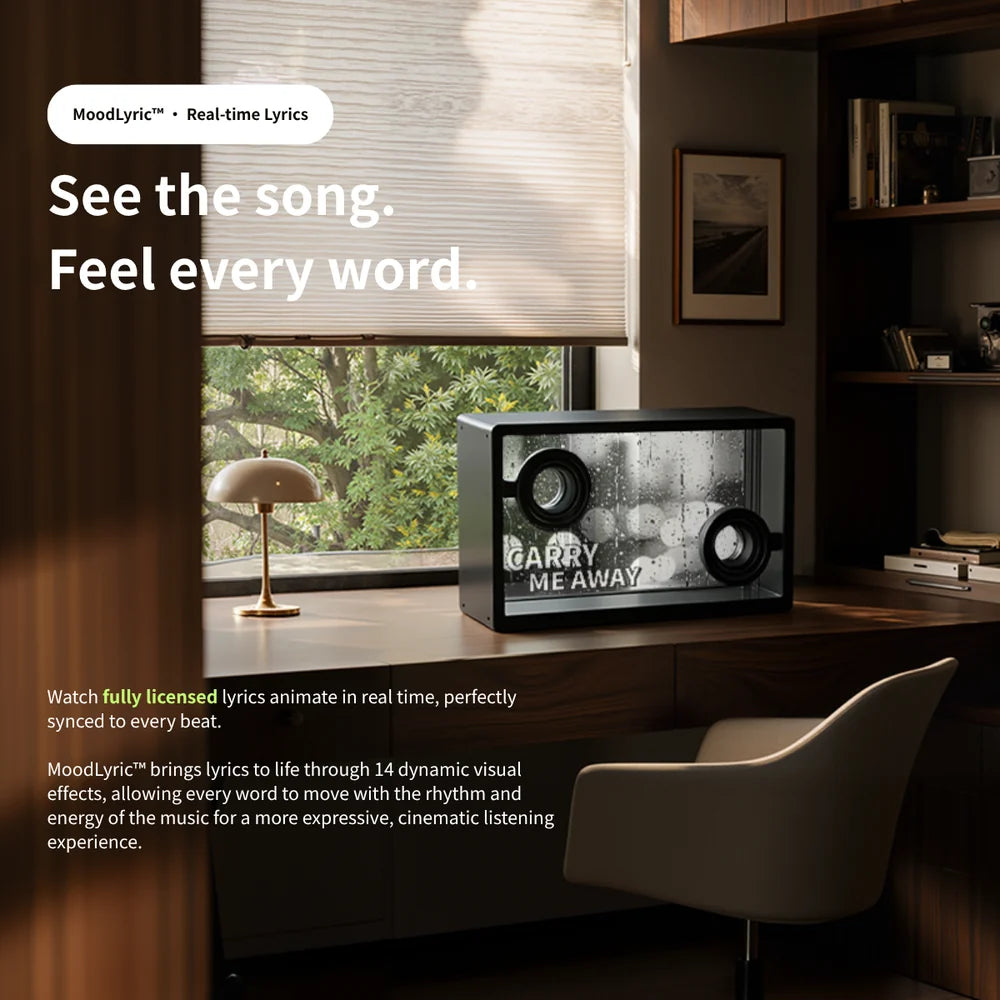MorningBlues Lyric SonicGlass A1 Speaker