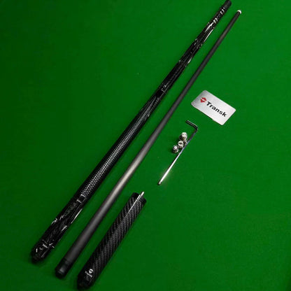 Metal Carbon Fiber Pool Cue - Gold, Red, Purple, 10.5/11.8/12.5mm Tip