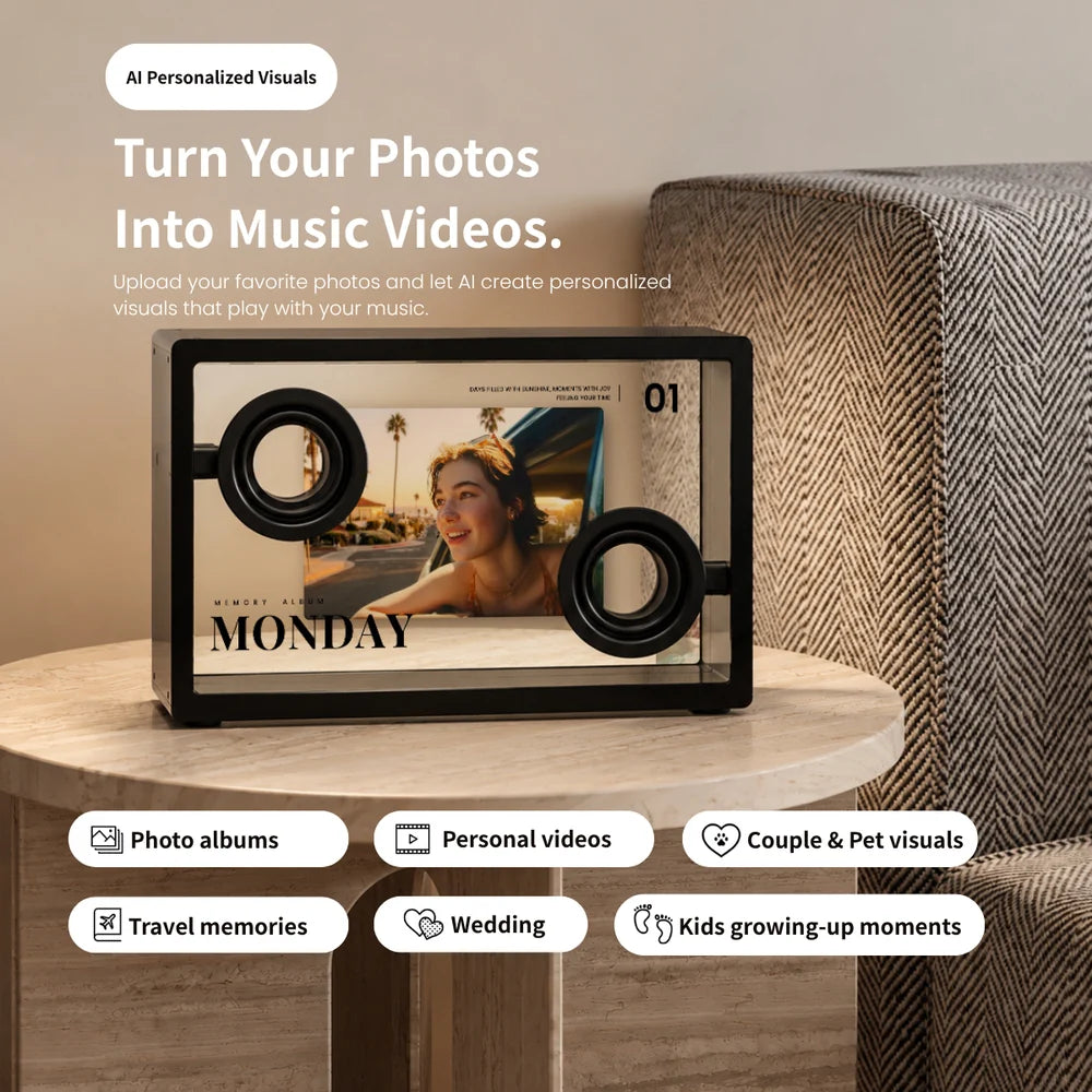 MorningBlues Lyric SonicGlass A1 Speaker