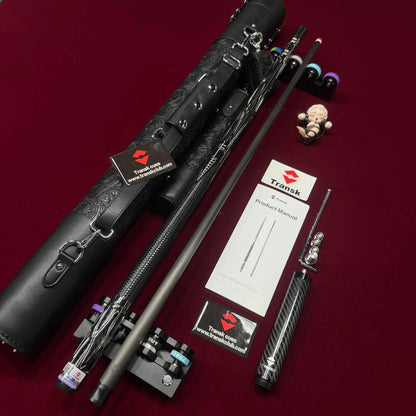 Metal Carbon Fiber Pool Cue Set - 10.5/11.8/12.5mm Tip, Adjustable Weight, Gold/Red/Purple Options, Professional Billiard Stick for Advanced Players