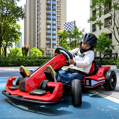 Limited-time offer on the hottest toys of 2026: Direct from the source – 24V Kids Adjustable Electric Drift Go Kart, Max Speed 19 KM/H
