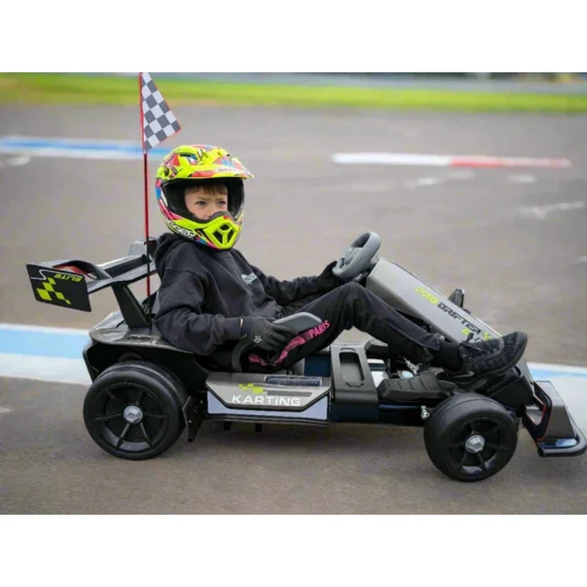 Limited-time offer on the hottest toys of 2026: Direct from the source – 24V Kids Adjustable Electric Drift Go Kart, Max Speed 19 KM/H