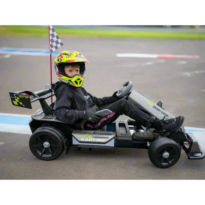 Limited-time offer on the hottest toys of 2026: Direct from the source – 24V Kids Adjustable Electric Drift Go Kart, Max Speed 19 KM/H