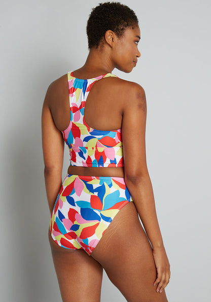 The Franky High-Waisted Bikini Bottom (Final Sale)
