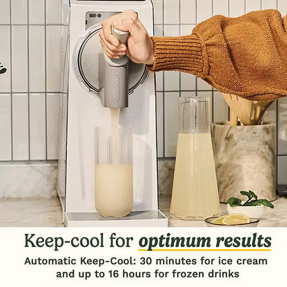 6-in-1 Frozen Dessert Maker | Soft Serve Ice Cream, Slushie, Sorbet & Frozen Drink Machine with Auto