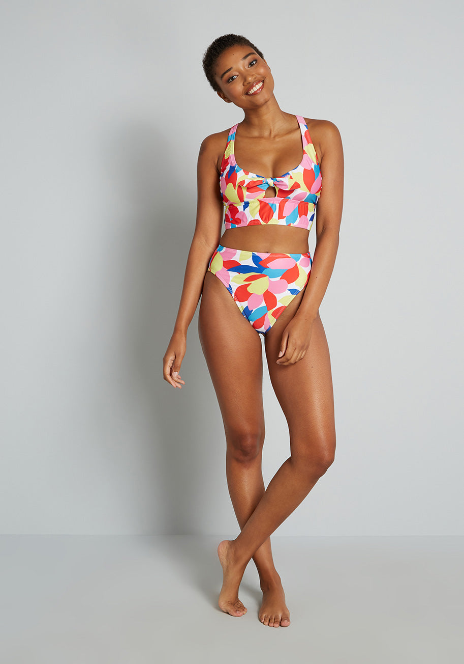 The Franky High-Waisted Bikini Bottom (Final Sale)