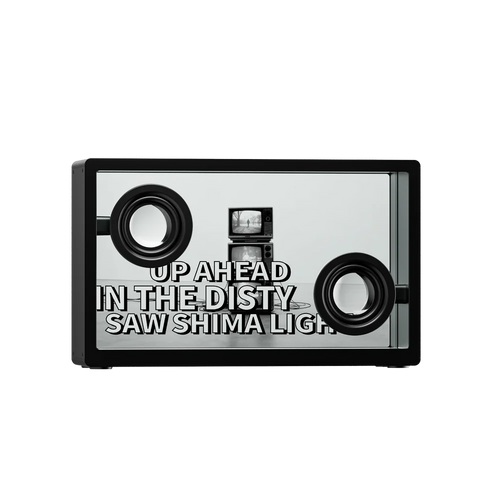 MorningBlues Lyric SonicGlass A1 Speaker