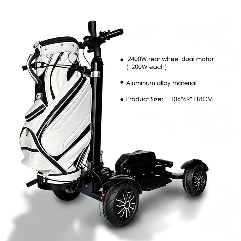Foldable Golf Electric Scooter for Golf Course Travel