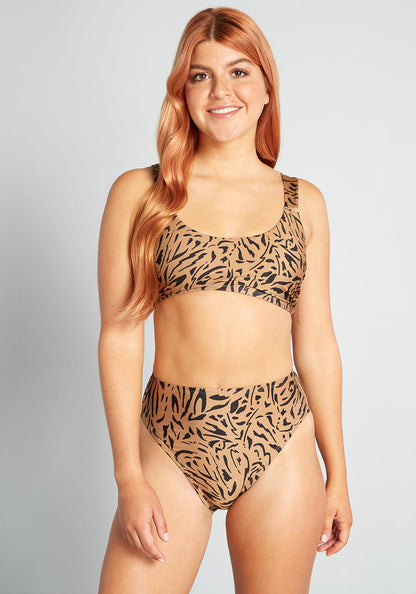 The Franky High-Waisted Bikini Bottom (Final Sale)