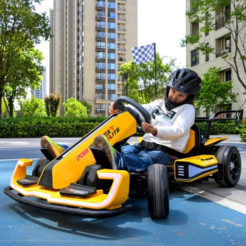 Limited-time offer on the hottest toys of 2026: Direct from the source – 24V Kids Adjustable Electric Drift Go Kart, Max Speed 19 KM/H