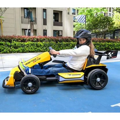 Limited-time offer on the hottest toys of 2026: Direct from the source – 24V Kids Adjustable Electric Drift Go Kart, Max Speed 19 KM/H