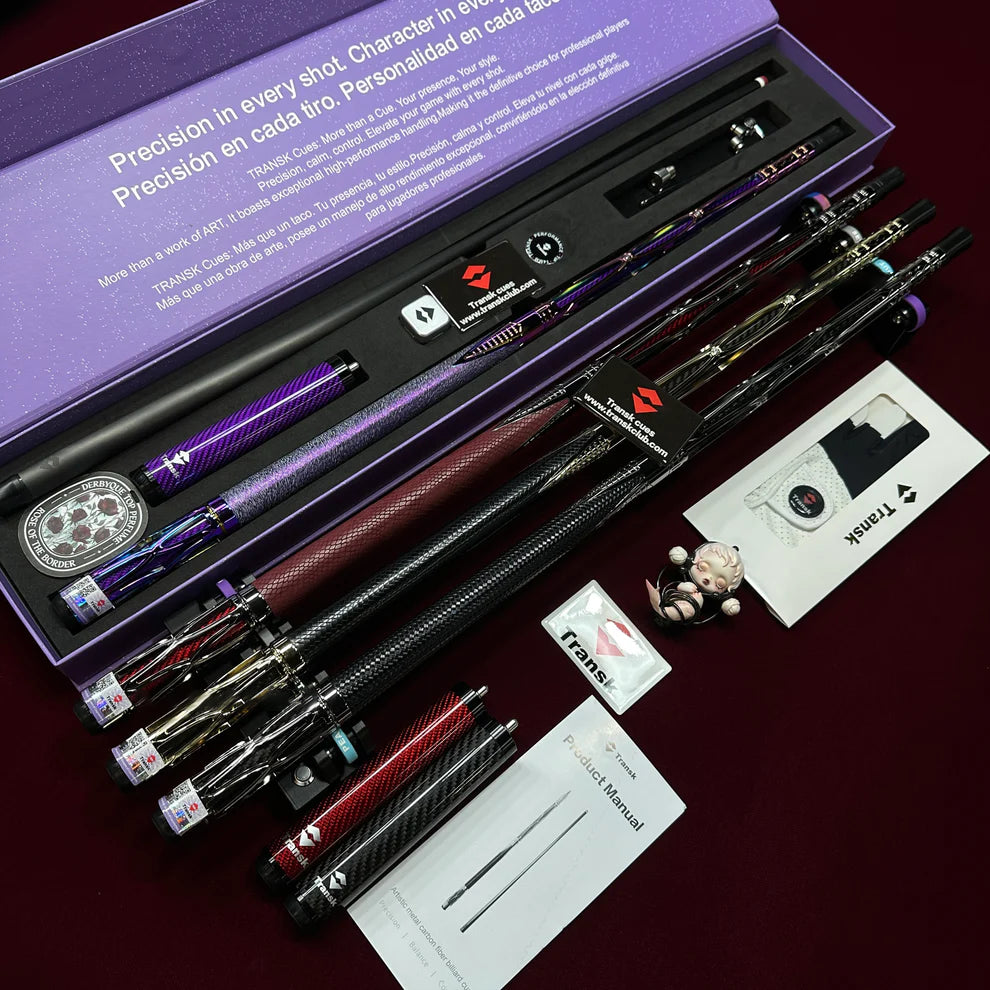 Premium Metal Pool Cue Set With Box 10.5/11.8/12.5mm Tip Adjustable Balance Weight Black/Gold/Red/Purple Options, Professional Billiard Stick for Advanced Players